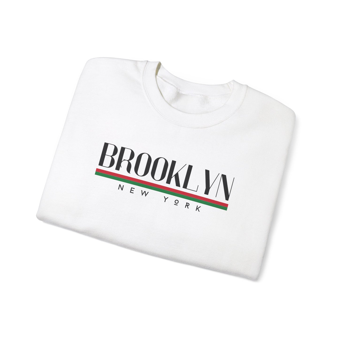 Brooklyn New York Sweatshirt - NYC Graphic Crewneck - City Pride Pullover