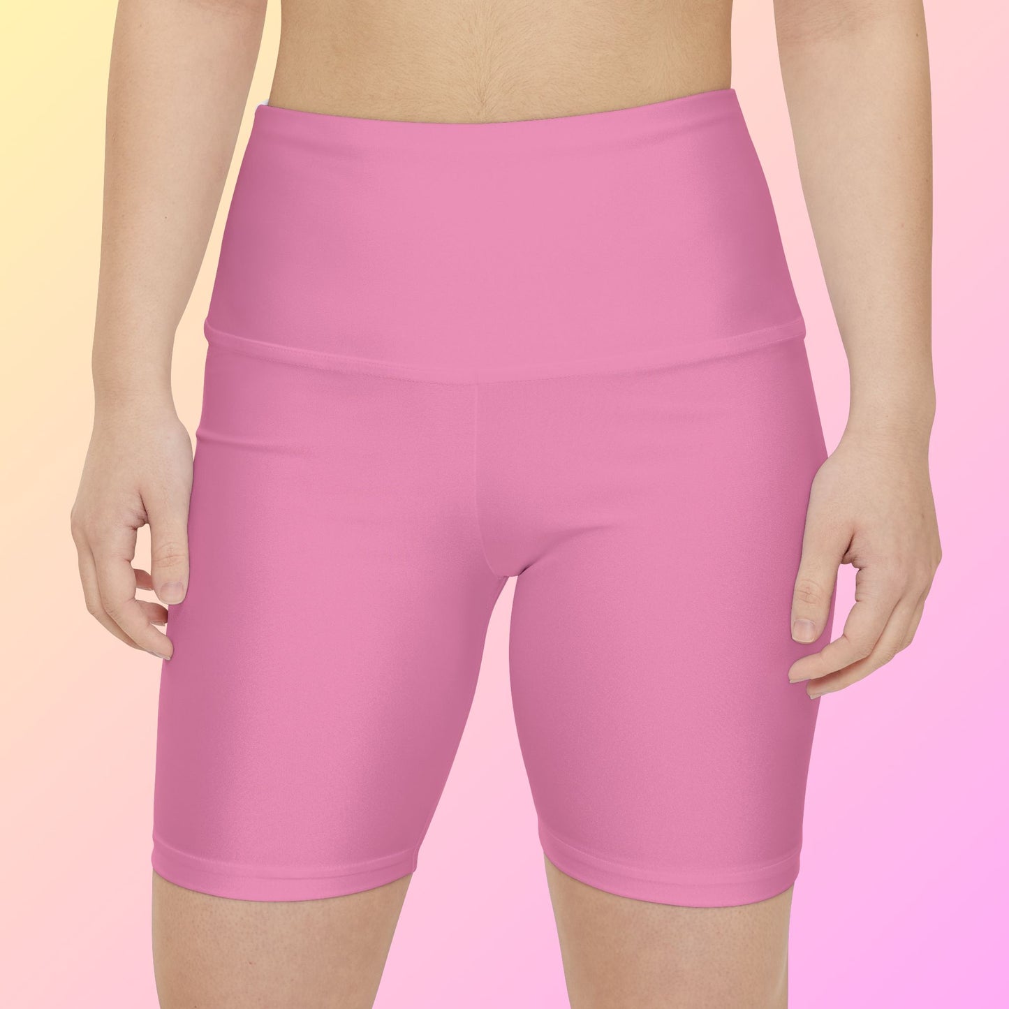 Pink Muave Women's Gym Workout Shorts, Running Shorts, Fitness Shorts