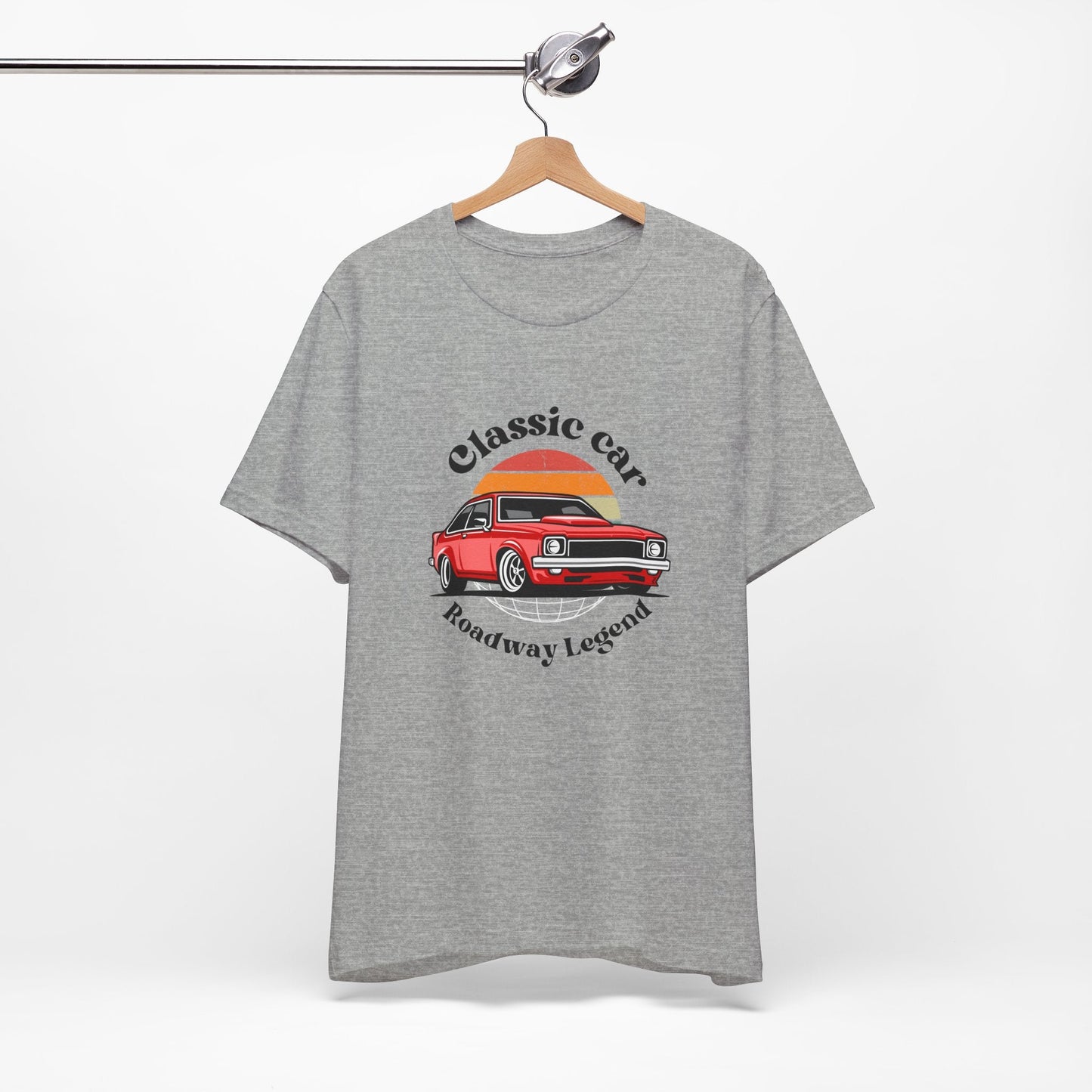 Classic Car, Roadway Legend Vintage Car, Retro Design