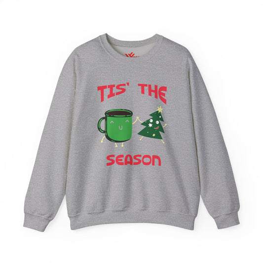 Tis the Season Crewneck Sweatshirt, Holiday Apparel, Christmas Gift