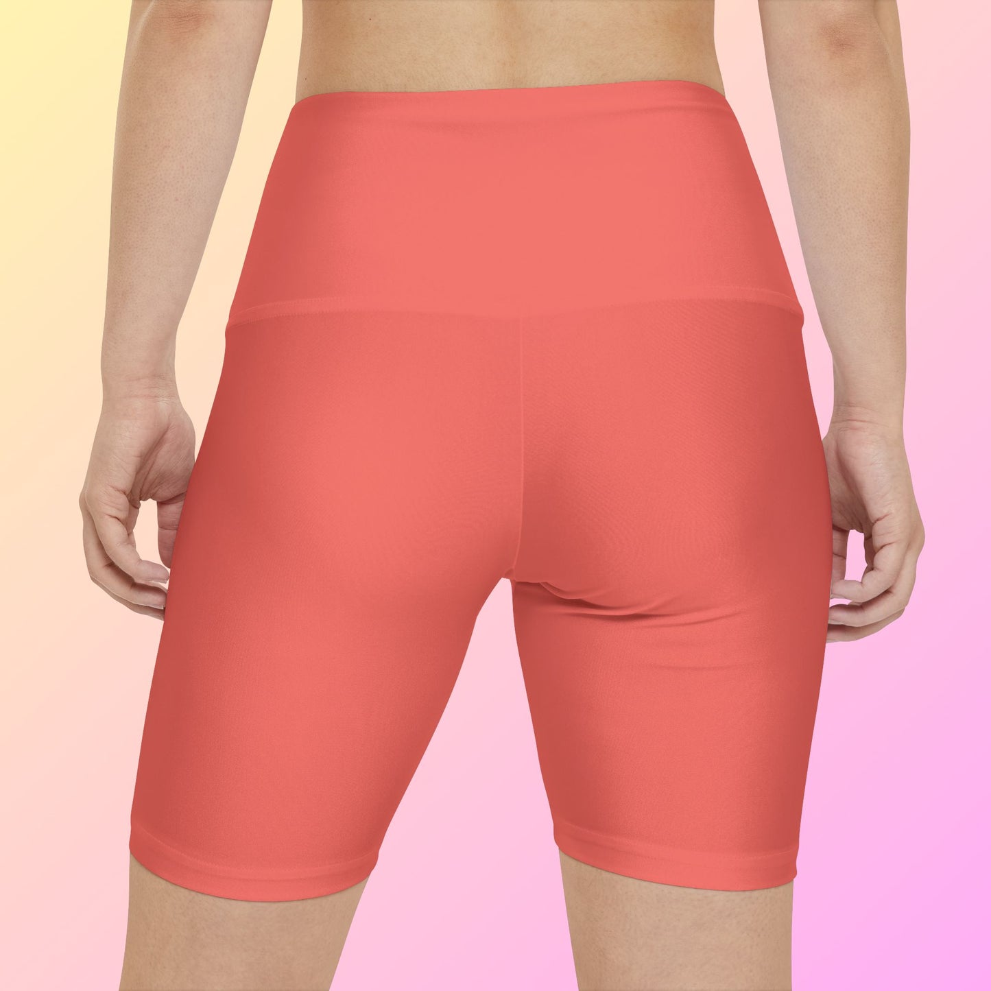 Strawberry Women's Gym Workout Shorts, Running Shorts, Fitness Shorts