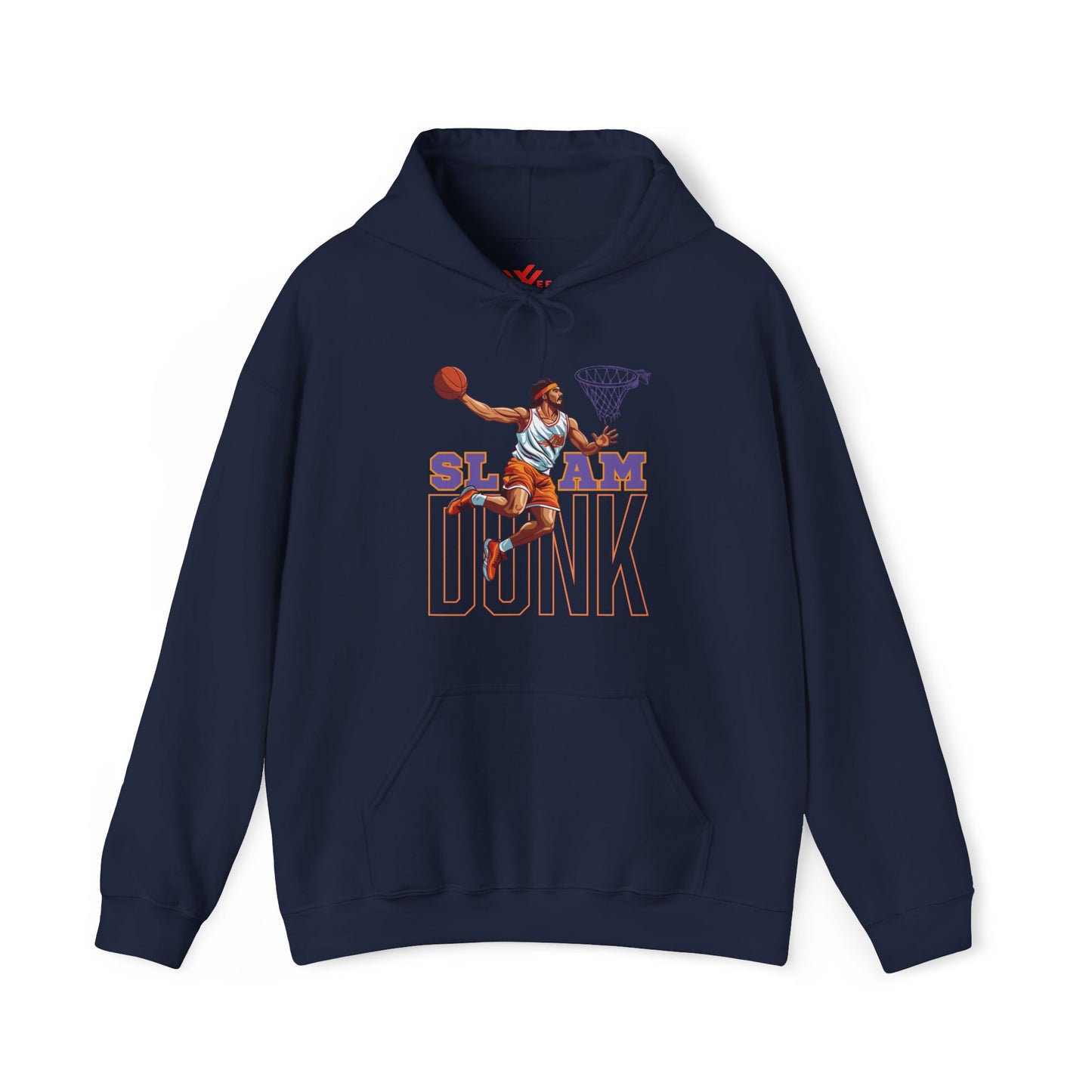 Slam Dunk Basketball Hooded Sweatshirt - Unisex