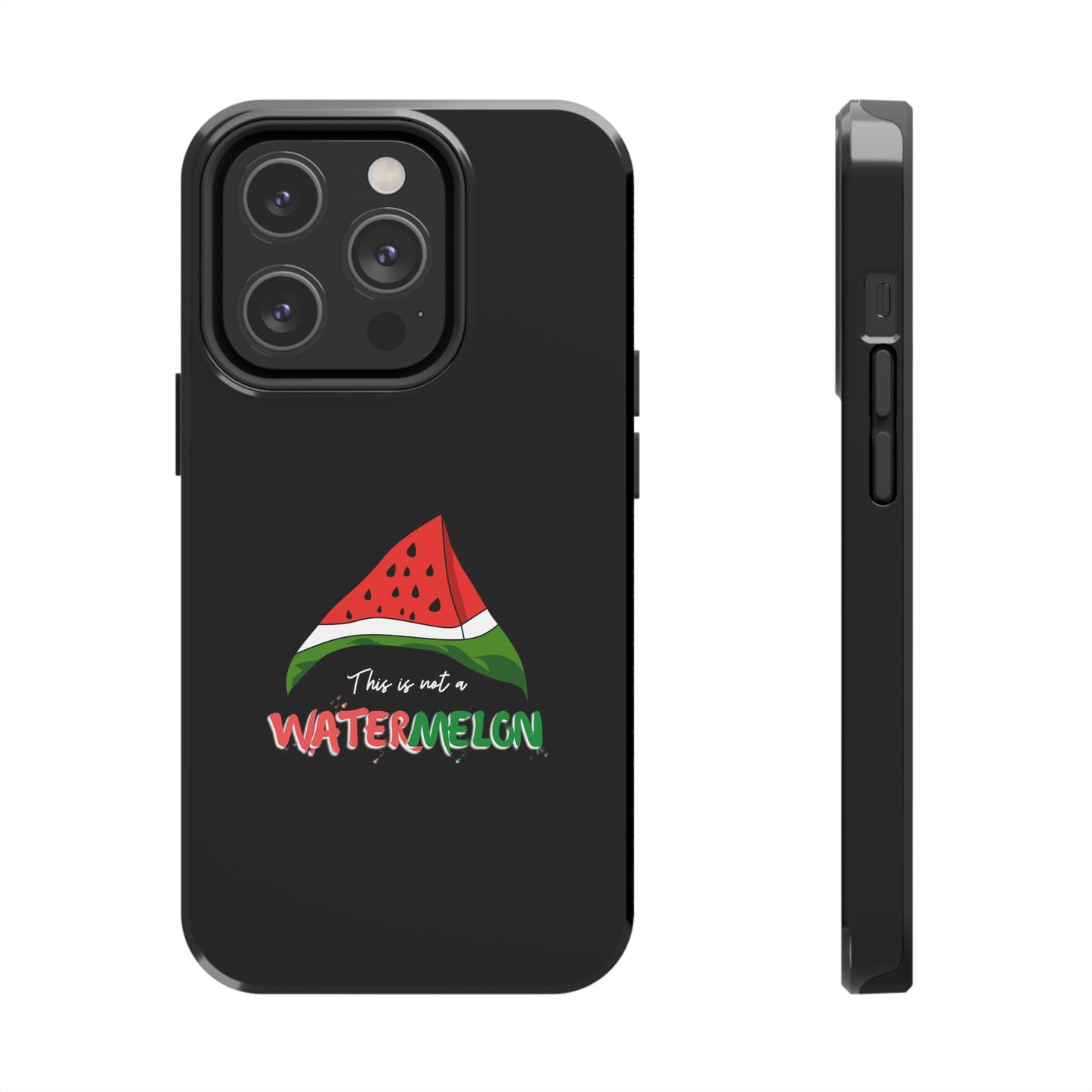 Palestine Phone Cover Black , iPhone 15 , iPhone 14 & iPhone 13 Series