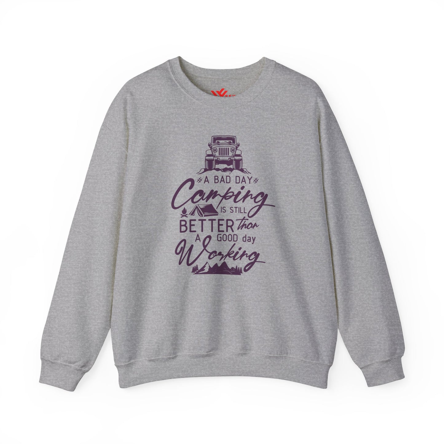 Camping Sweatshirt  - Unisex