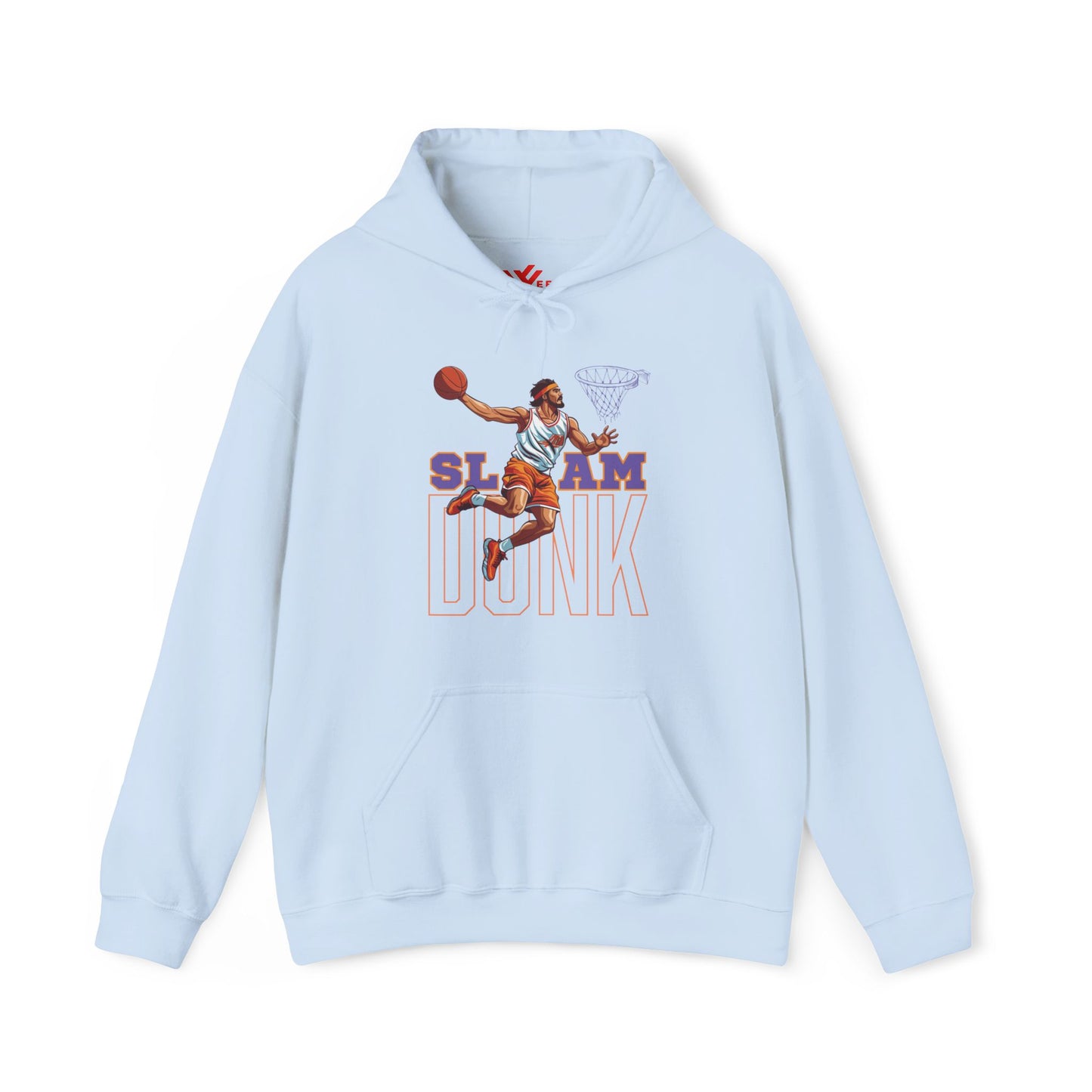 Slam Dunk Basketball Hooded Sweatshirt - Unisex