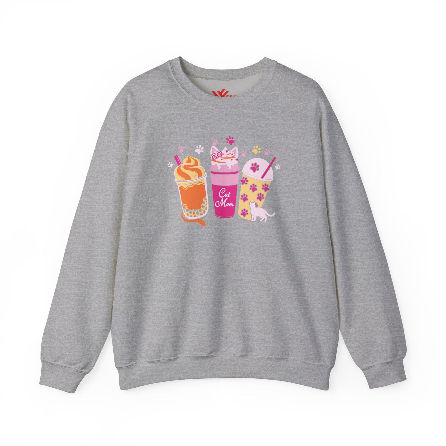 Cat Mom Sweatshirt, Cute cat Lovers, Pet Lovers Gift, Cozy Cat Sweater