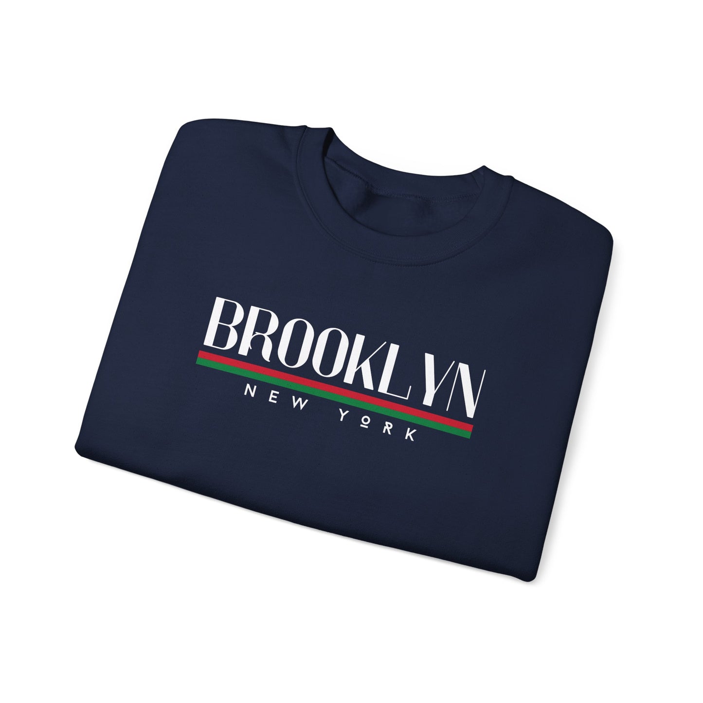 Brooklyn New York Sweatshirt - NYC Graphic Crewneck - City Pride Pullover