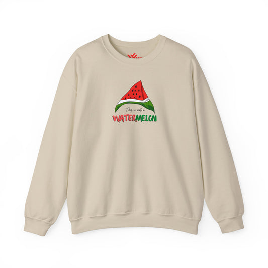 This is Not a Watermelon Sweatshirt, Palestine Sweatshirt  - Unisex