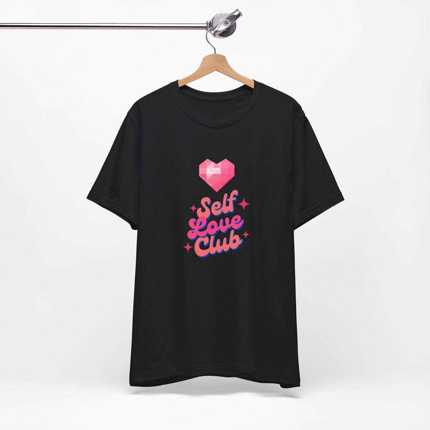 Self Love Club Shirt, Positive T-shirt, Motivational T-shirt, Women's T-shirt, Personal Growth Shirt, Valentine's Shirt, Gift For Her