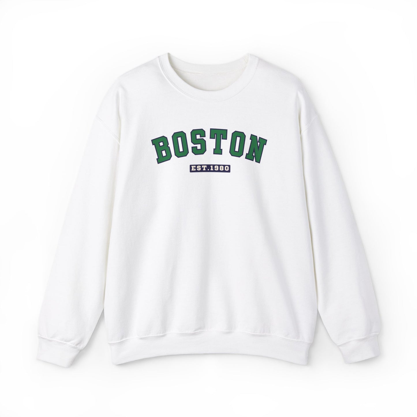 Boston Sweatshirt - Unisex Crewneck Pullover - City Pride Graphic Sweater