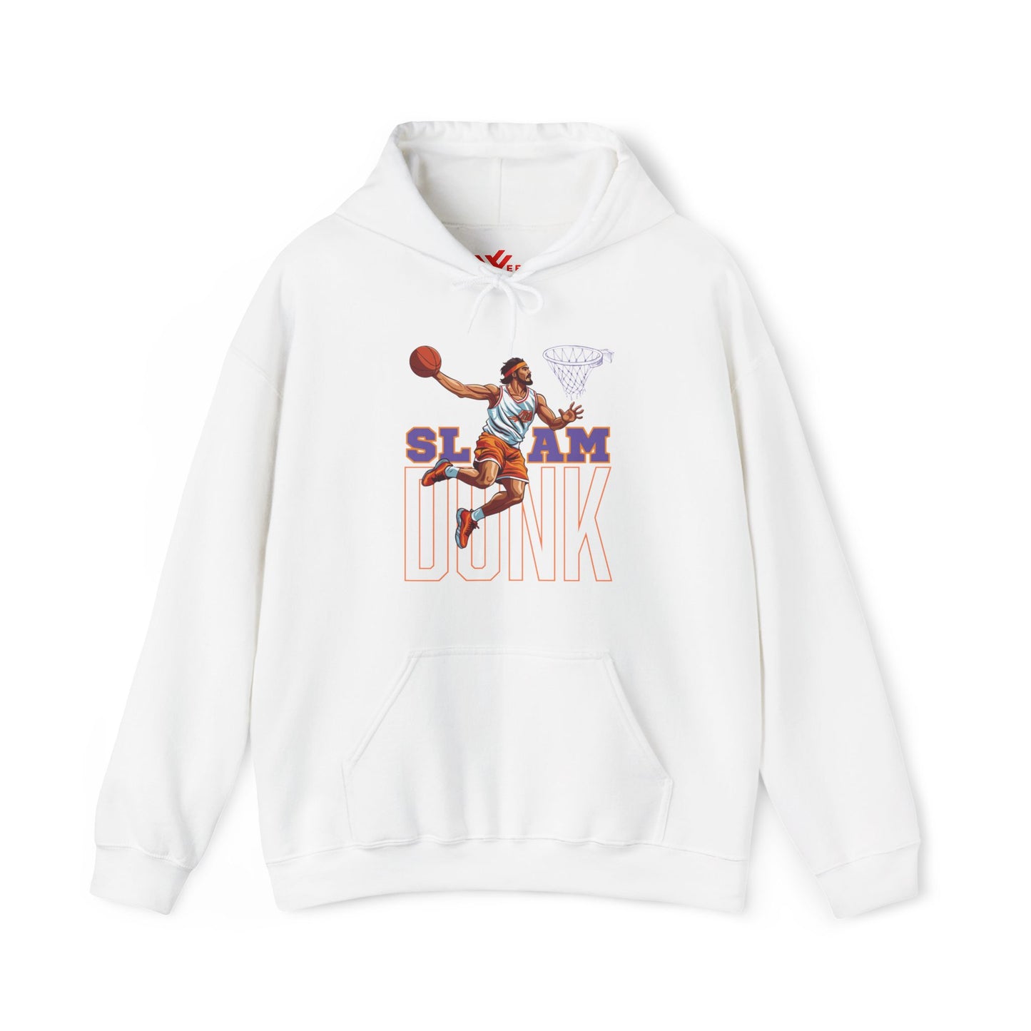 Slam Dunk Basketball Hooded Sweatshirt - Unisex