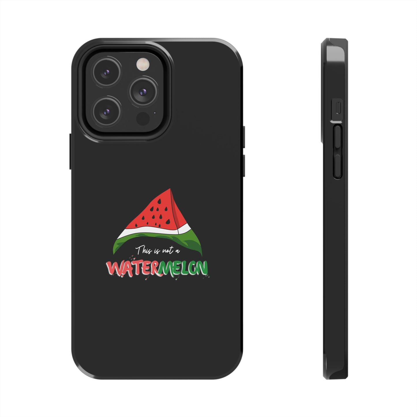 Palestine Phone Cover Black , iPhone 15 , iPhone 14 & iPhone 13 Series