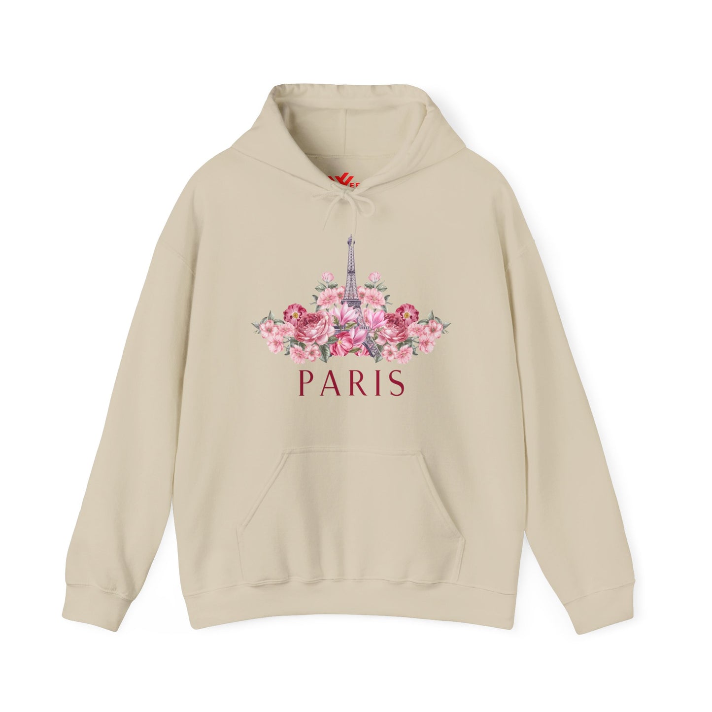 Paris Eiffel Tower Hooded Sweatshirt Unisex