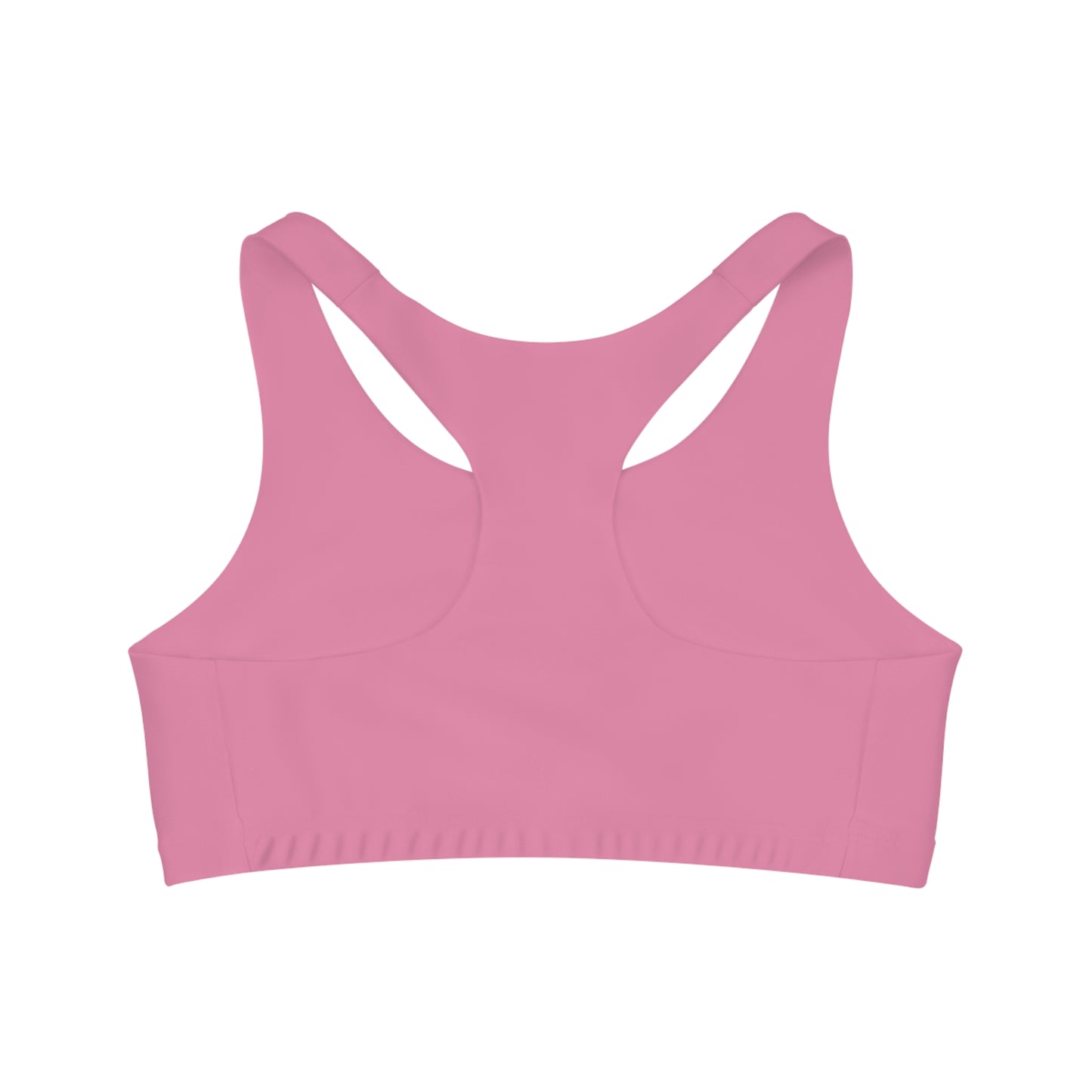 Pink Mauve Stylish Seamless Sports Bra Almond for Fitness, Workout, Yoga, Gym