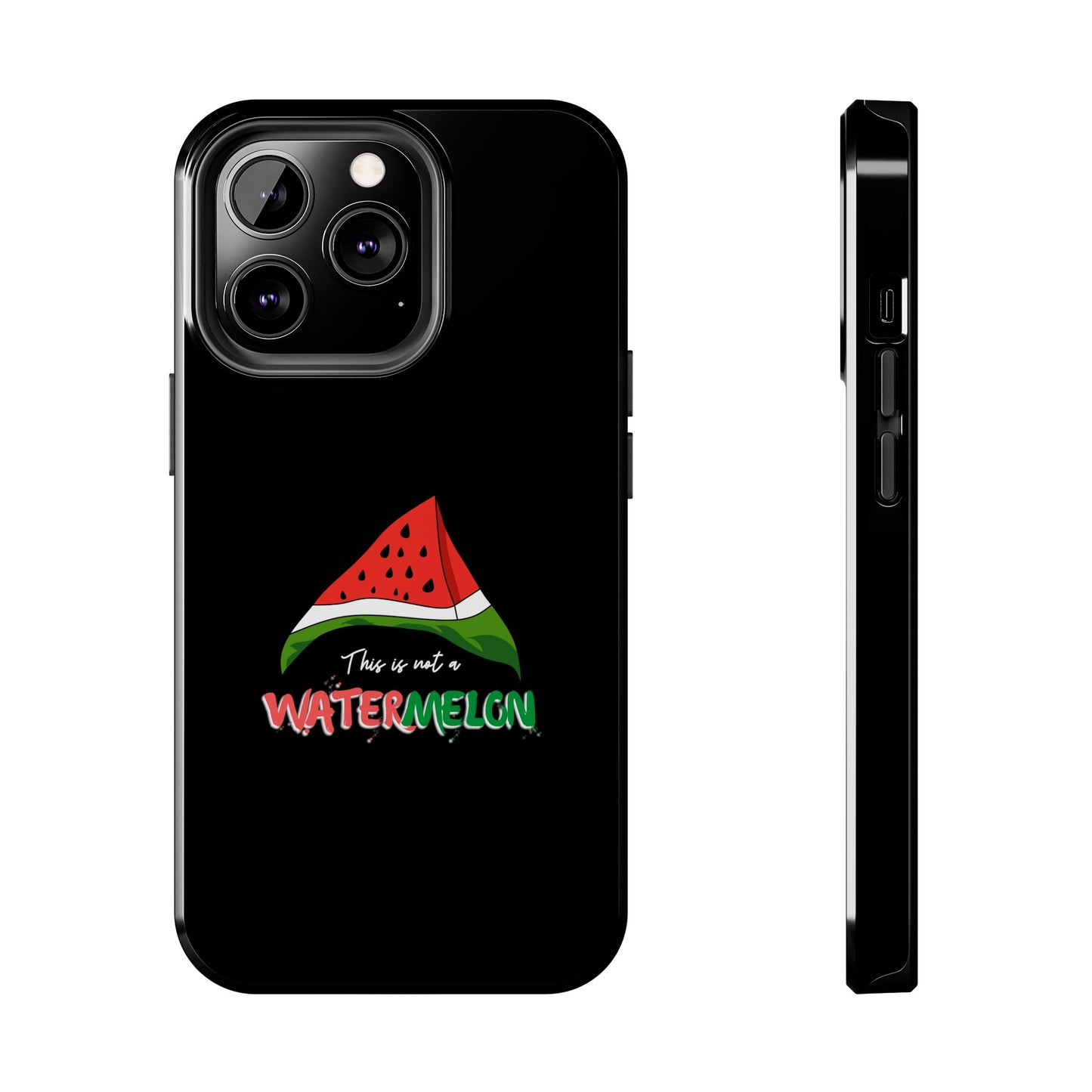 Palestine Phone Cover Black , iPhone 15 , iPhone 14 & iPhone 13 Series