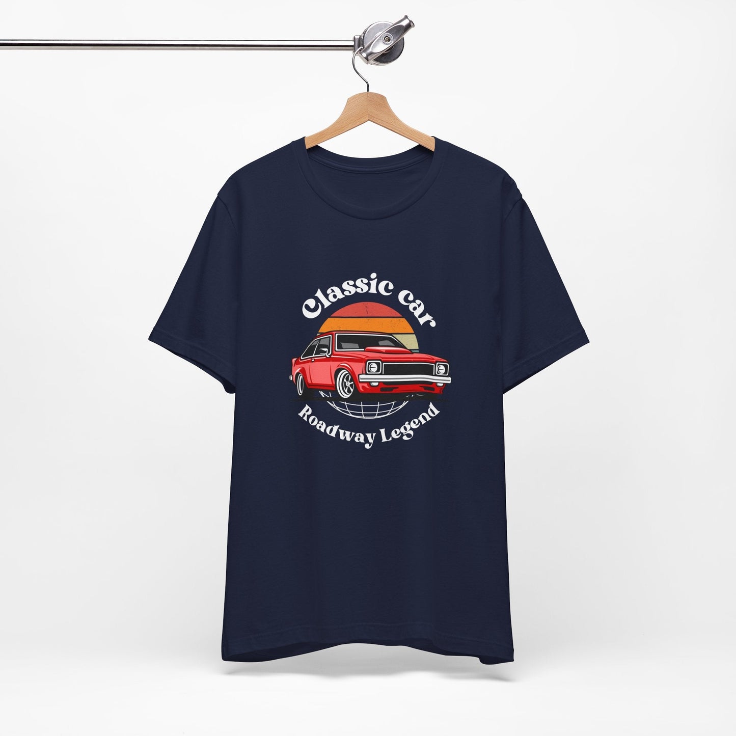 Classic Car, Roadway Legend Vintage Car, Retro Design