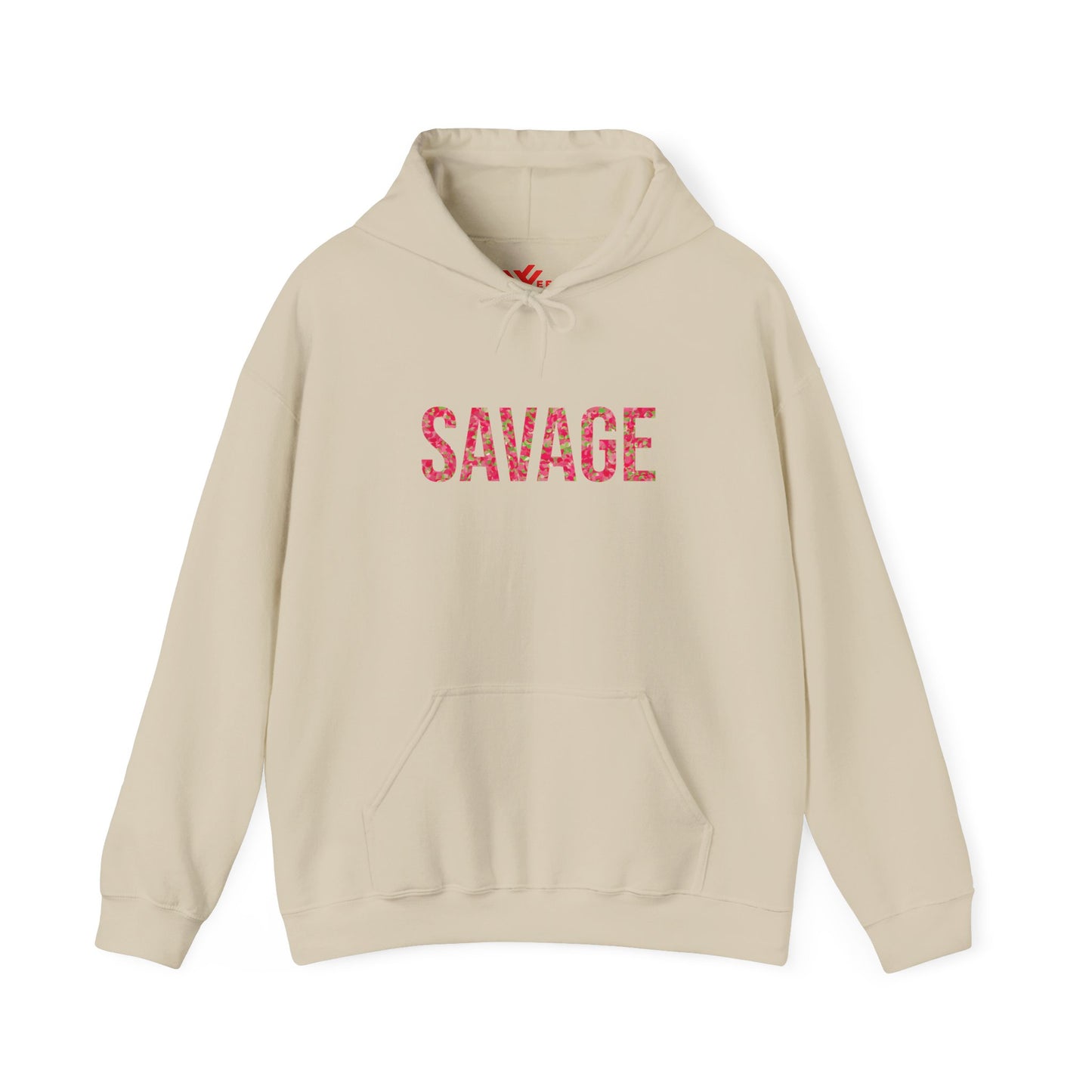 Savage Multicolored Hooded Sweatshirt - Unisex