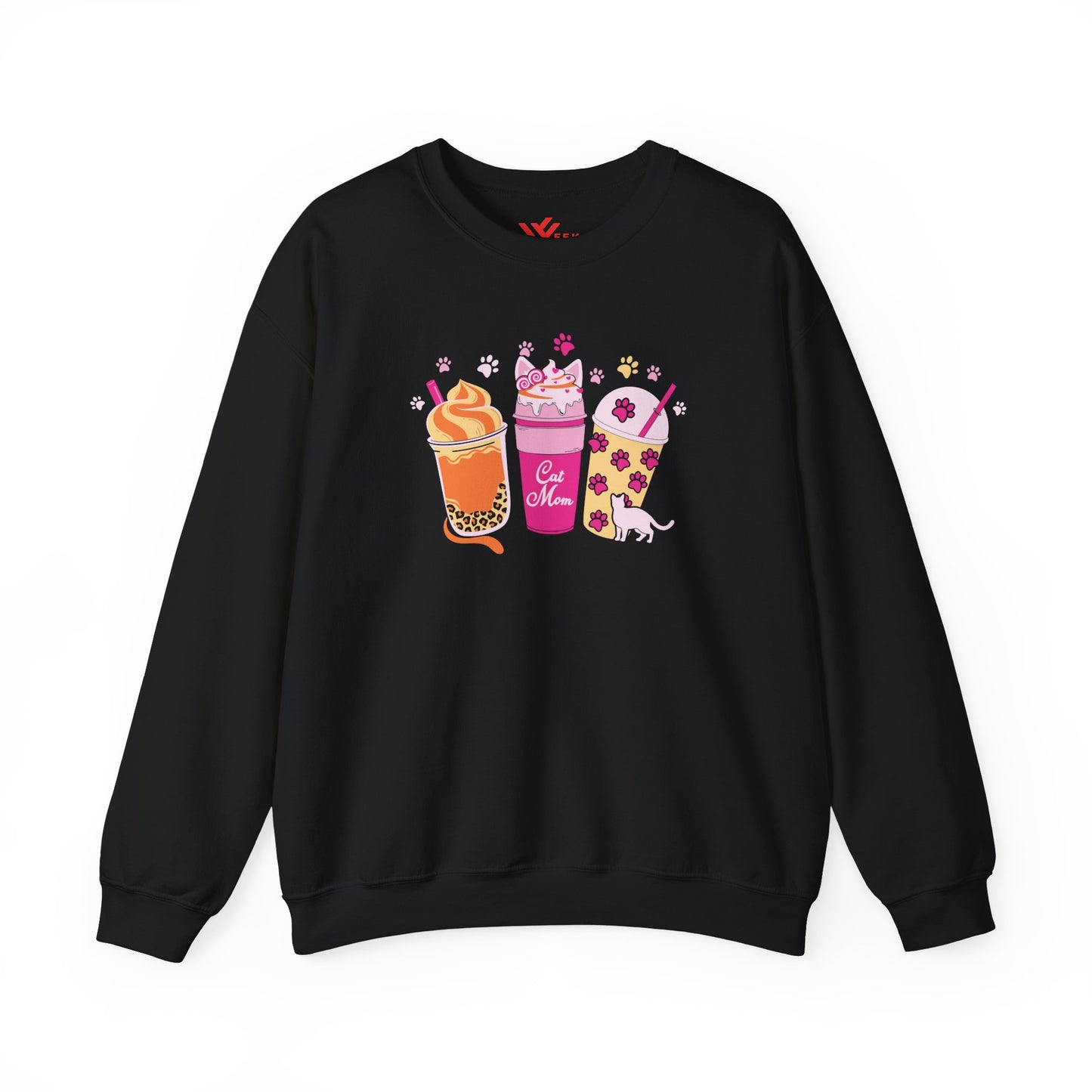 Cat Mom Sweatshirt, Cute cat Lovers, Pet Lovers Gift, Cozy Cat Sweater