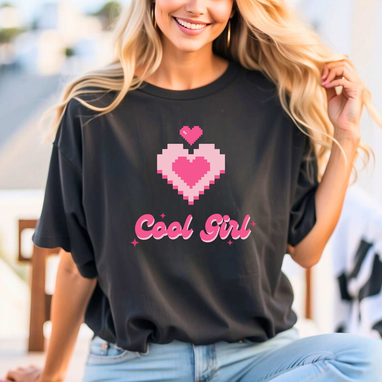 Cool Girl T Shirt, Gift for Her