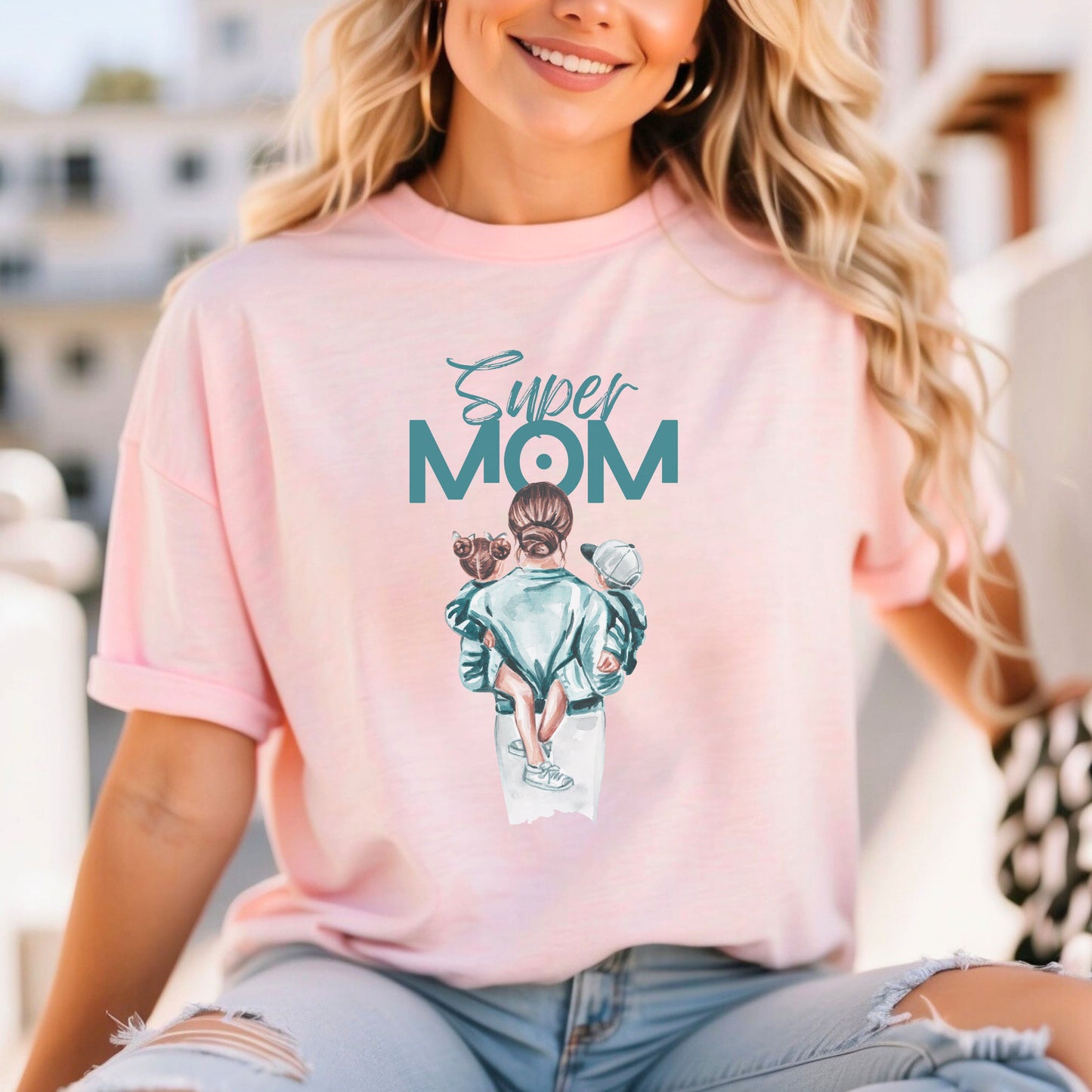 Super Mom T-Shirt, Mothers Day